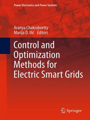 cover image of Control and Optimization Methods for Electric Smart Grids